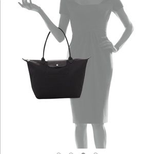 Black longchamp tote ♥️